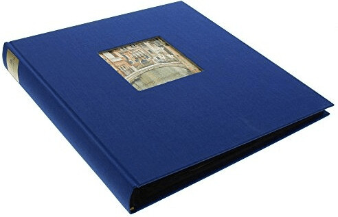 Goldbuch Bella Vista 30x31/60 bleu (pages noires)