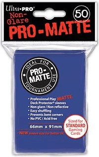 Ultra Pro Sleeves Pro-Matte (50) (blue)