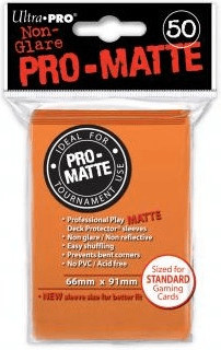 Ultra Pro Sleeves Pro-Matte (50) (orange)