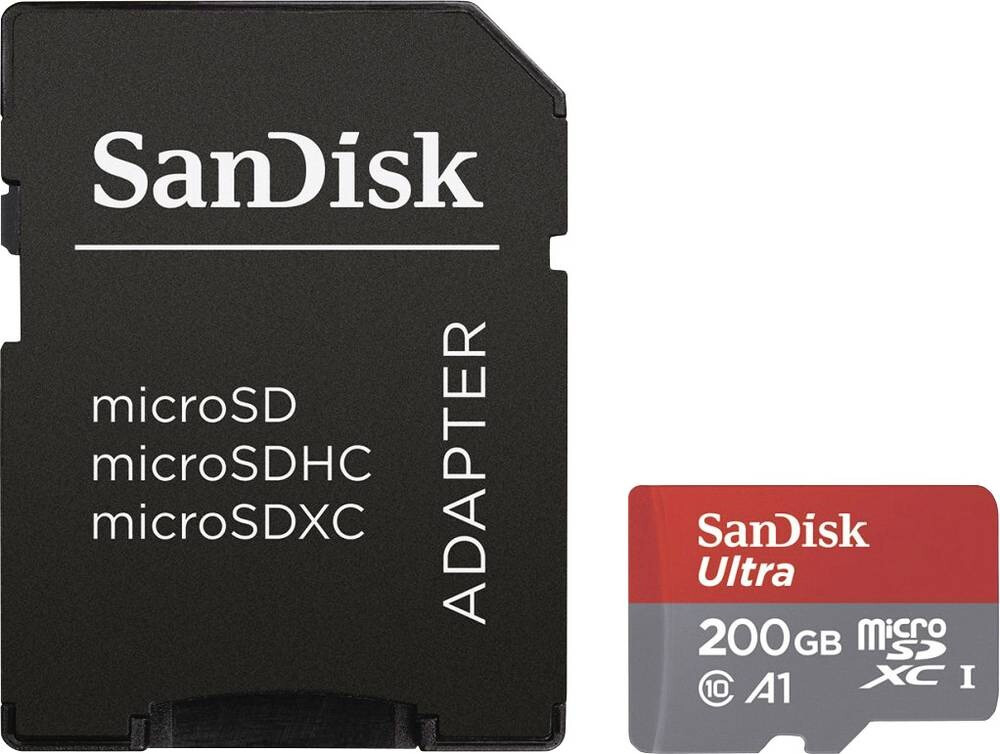 SanDisk Ultra A1 micro SDXC 200 Go (SDSQUAR-200G)