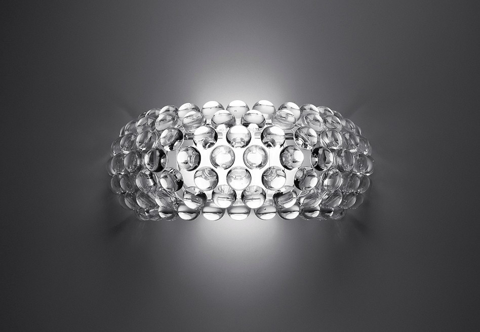 Foscarini Caboche Parete piccola transparent