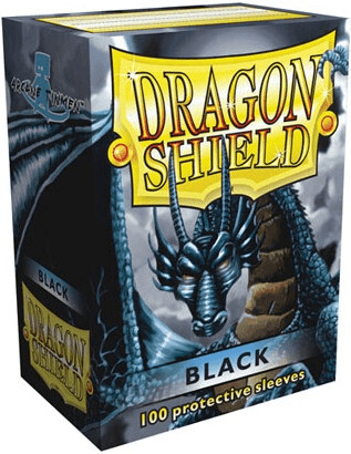 Arcane Tinmen Dragon Shield 100 pièces noir