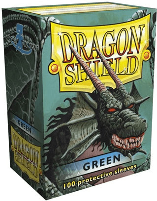 Arcane Tinmen Dragon Shield 100 Stück (green)