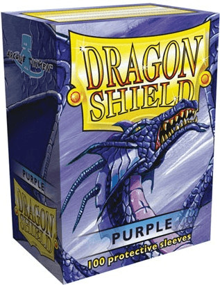 Arcane Tinmen Dragon Shield 100 pièces violet