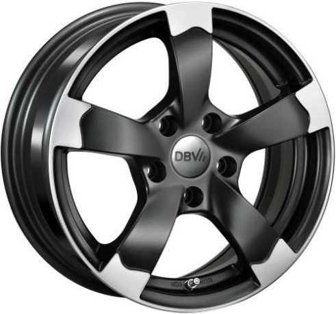 DBV Torino II (7x16) black matt polished