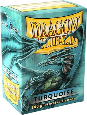 Arcane Tinmen Dragon Shield 100 pièces turquoise