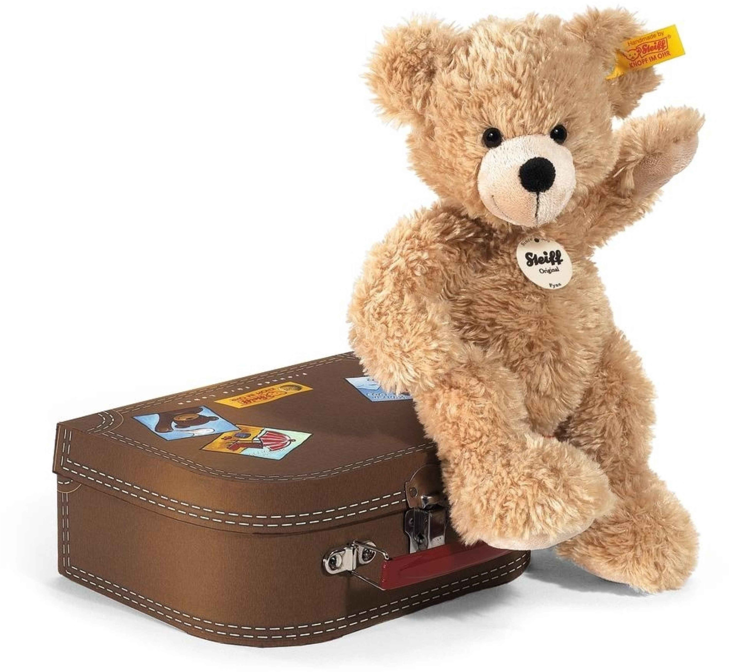 Steiff Fynn Teddybär im Koffer 25 cm ab 39,00 € (Februar 2024 Preise)