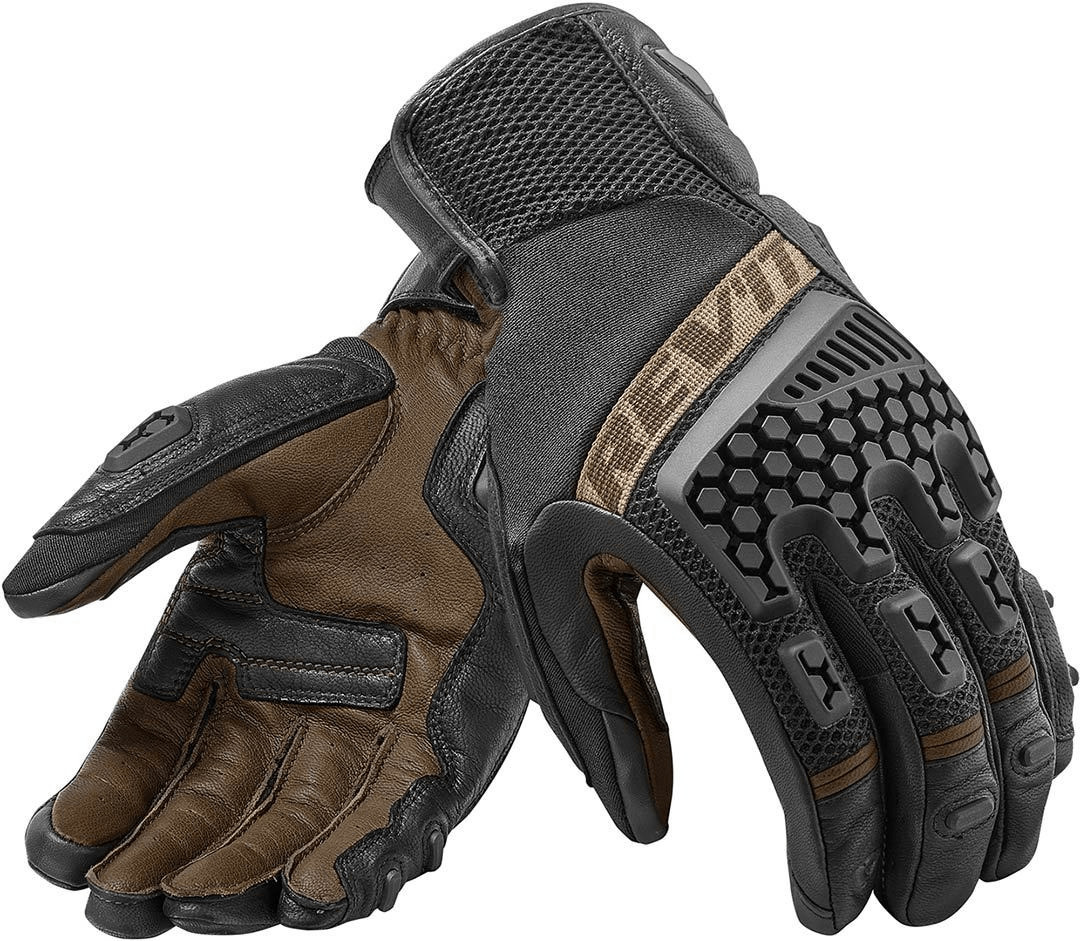 REV'IT! Gants Sand 3 noir/marron