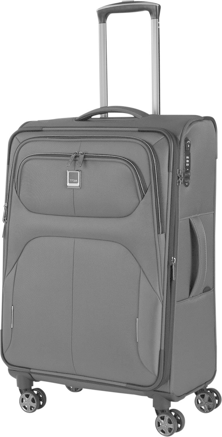 Titan Nonstop 4 Wheel Trolley 68 cm anthracite