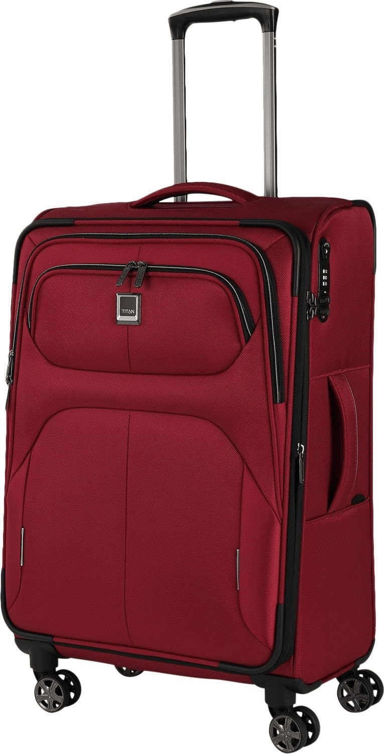 Titan Nonstop 4 Wheel Trolley 68 cm red