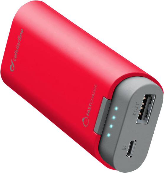 Cellular Line FreePower 5200 mAh rouge