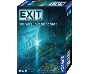 KOSMOS Spiele 694050 Spiel " EXIT versunkene Schatz" Brettspiel 