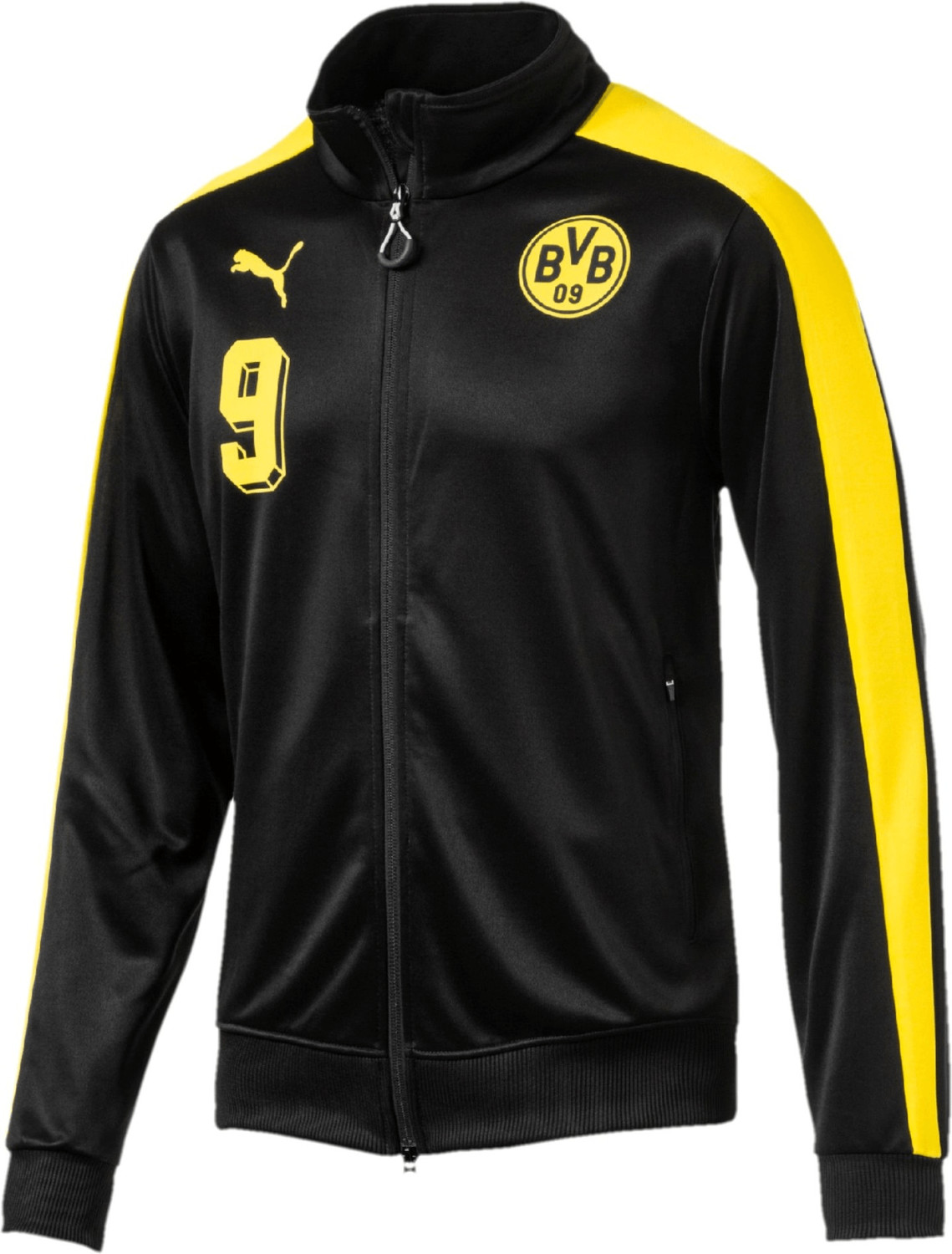 Puma BVB T7 Jacket No. 9 puma black/cyber yellow