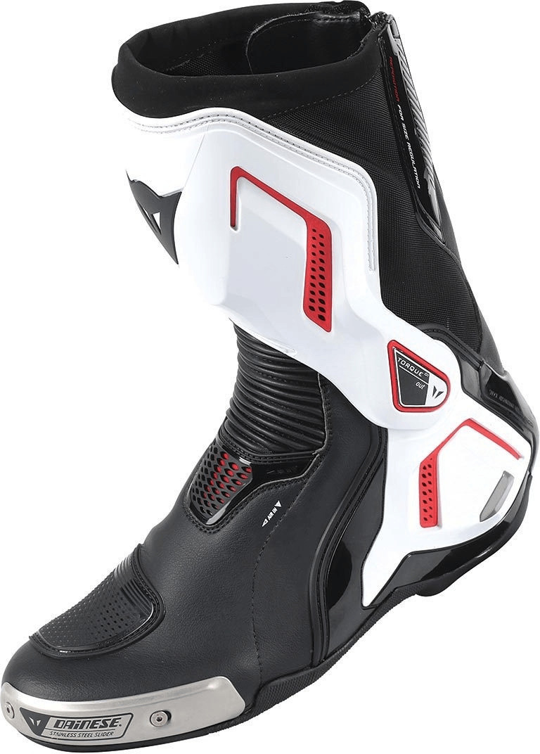 Dainese Bottes Torque D1 Out Air noir/blanc/rouge