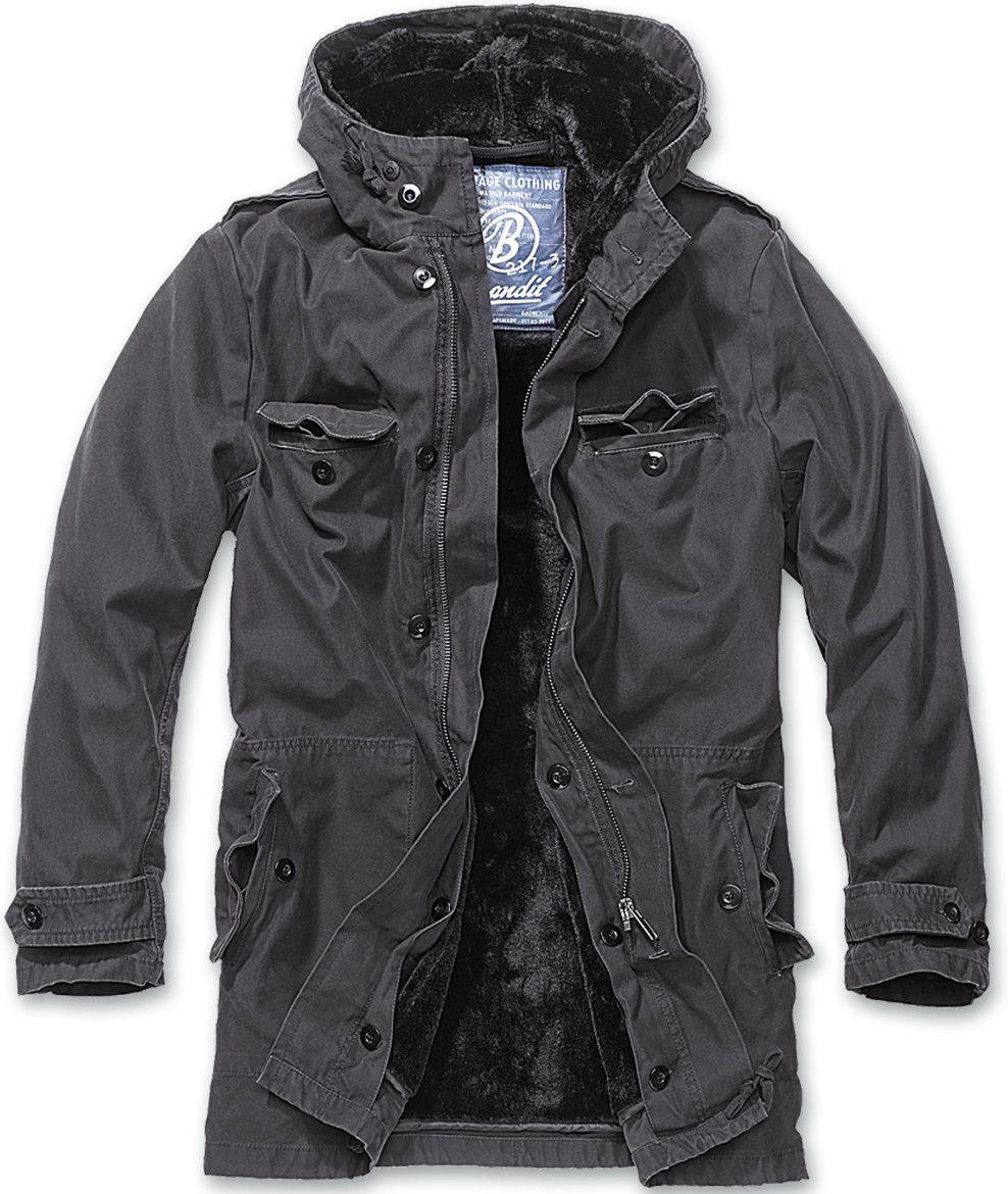 Brandit BW Parka black