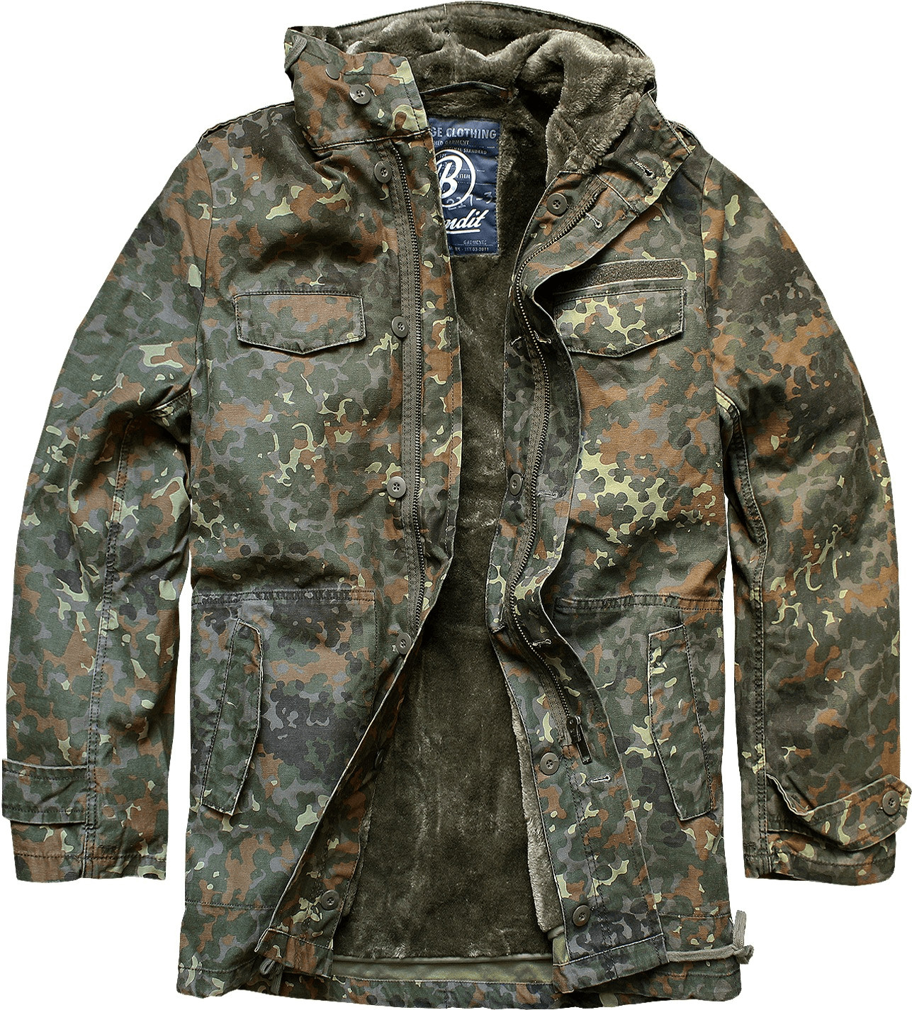 Brandit BW Parka flecktarn