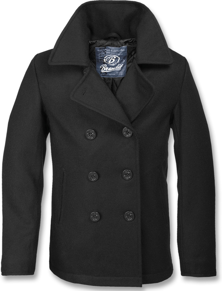 Brandit Pea Coat (3109) black