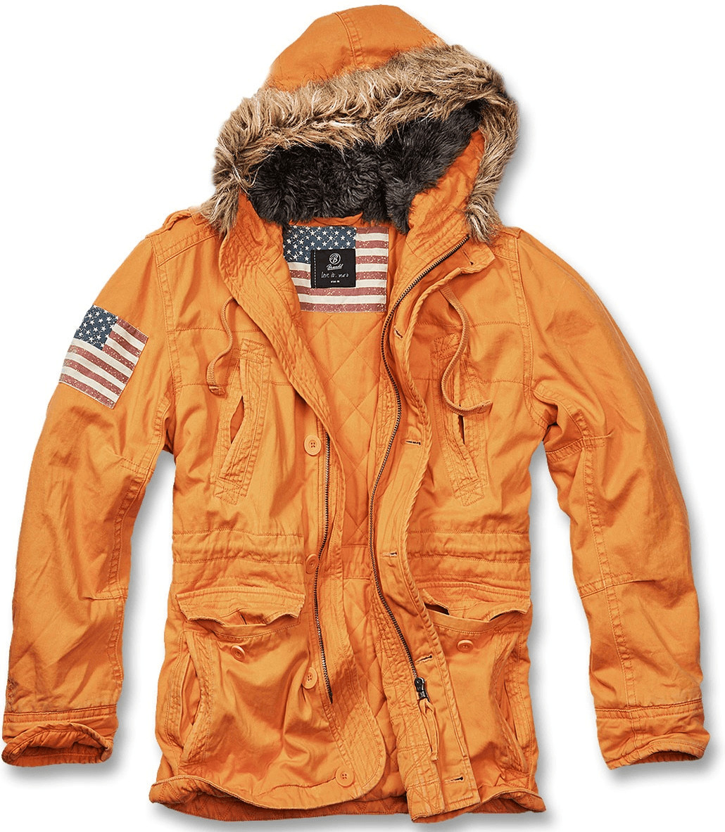Brandit Vintage Explorer Stars & Stripes orange