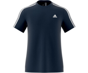 Herren Bekleidung T-Shirts Kurzarm T-Shirts adidas Baumwolle Essentials 3-Streifen T-Shirt in Blau für Herren 