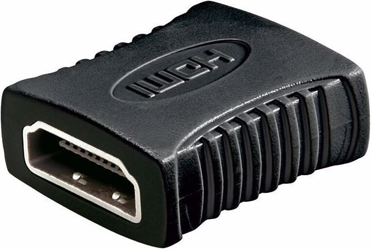 MicroConnect HDM19F19F - HDMI 19-Pin - HDMI 19-Pin - Weiblich/weiblich - Schwarz (HDM19F19F)