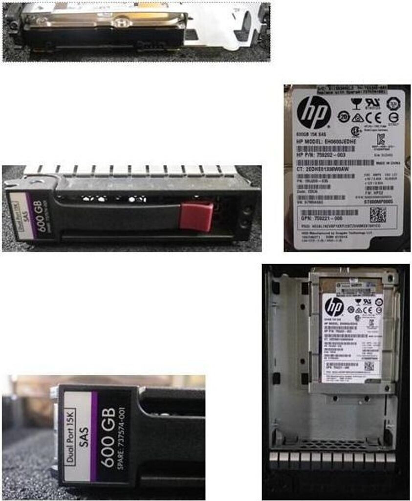 HPE Dual Port Enterprise SAS 600GB (737574-001)