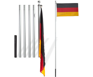 Dema Alu Fahnenmast 6,10 m + Deutschlandfahne 150 x 90 cm ab 59,99 €