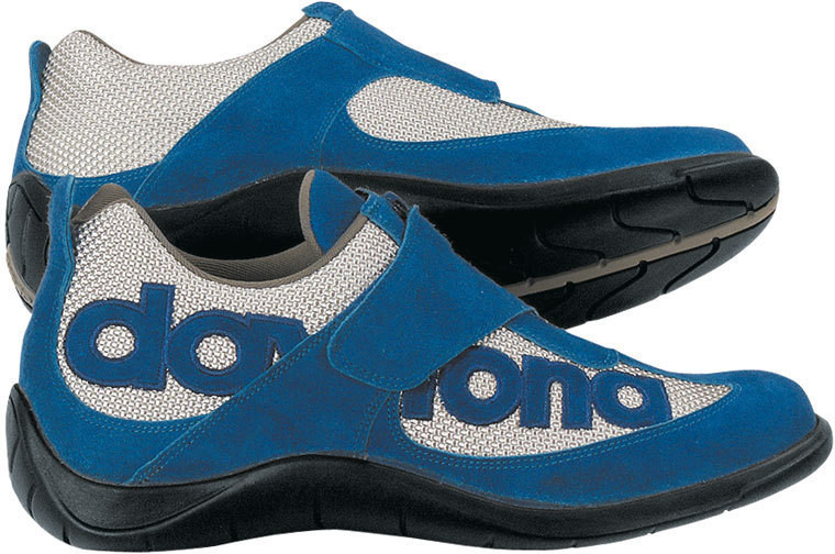 Daytona Bottes Moto Fun bleu/argent