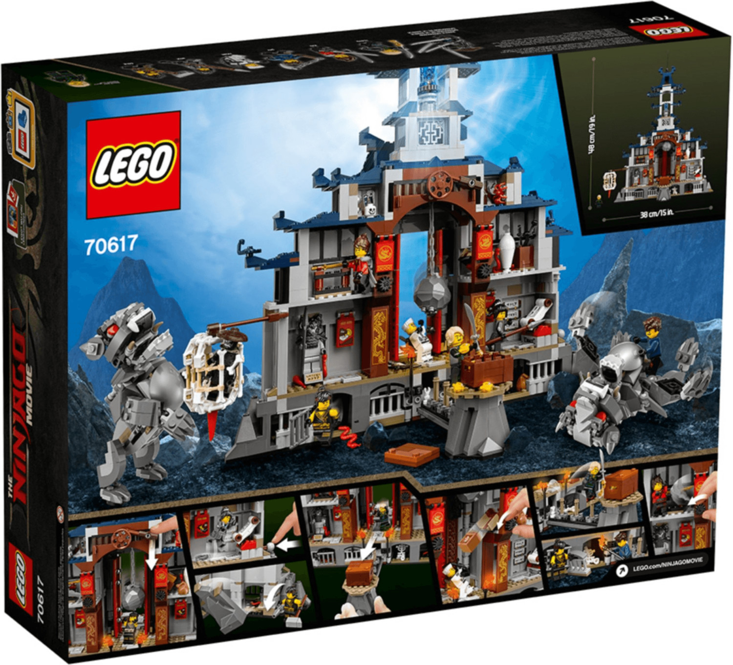 Soldes LEGO Ninjago - Le temple de l'arme ultime suprême (70617) 2024 au  meilleur prix sur