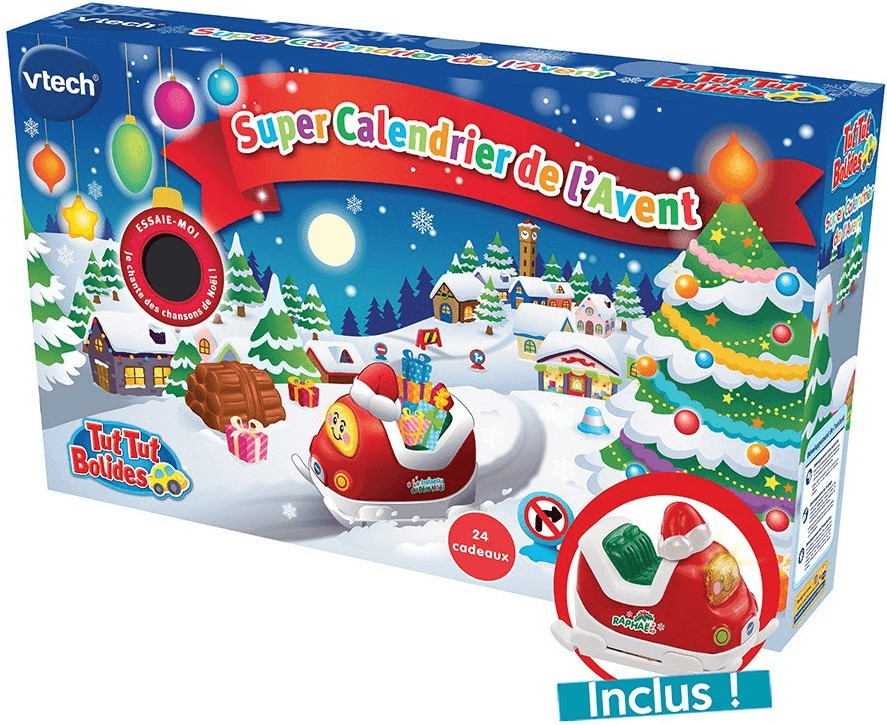 Vtech Tut Tut Bolides - Super Calendrier de l'Avent