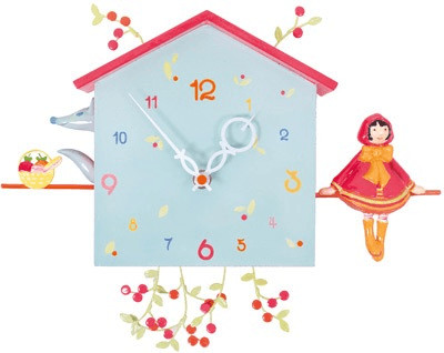L'Oiseau Bateau Horloge Alabonneheure Le Chaperon rouge (HOR0007)
