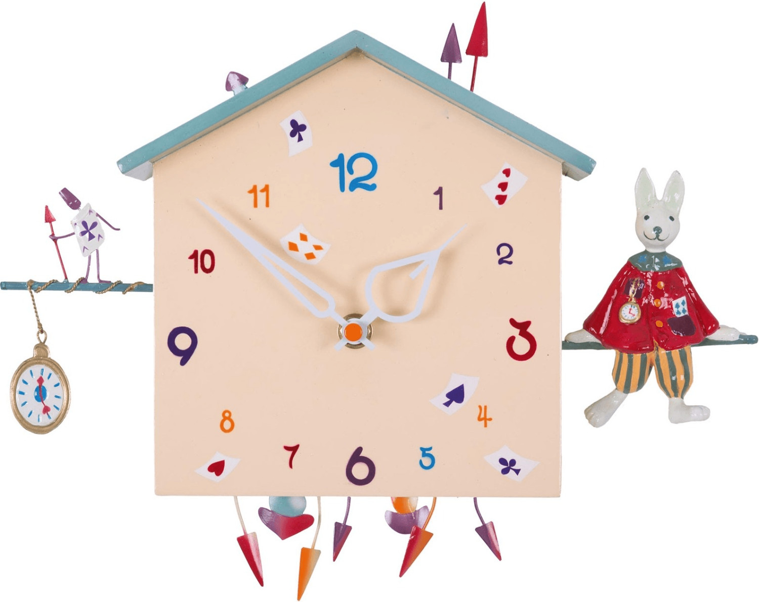 L'Oiseau Bateau Horloge Alabonneheure Le lapin (HOR0005)