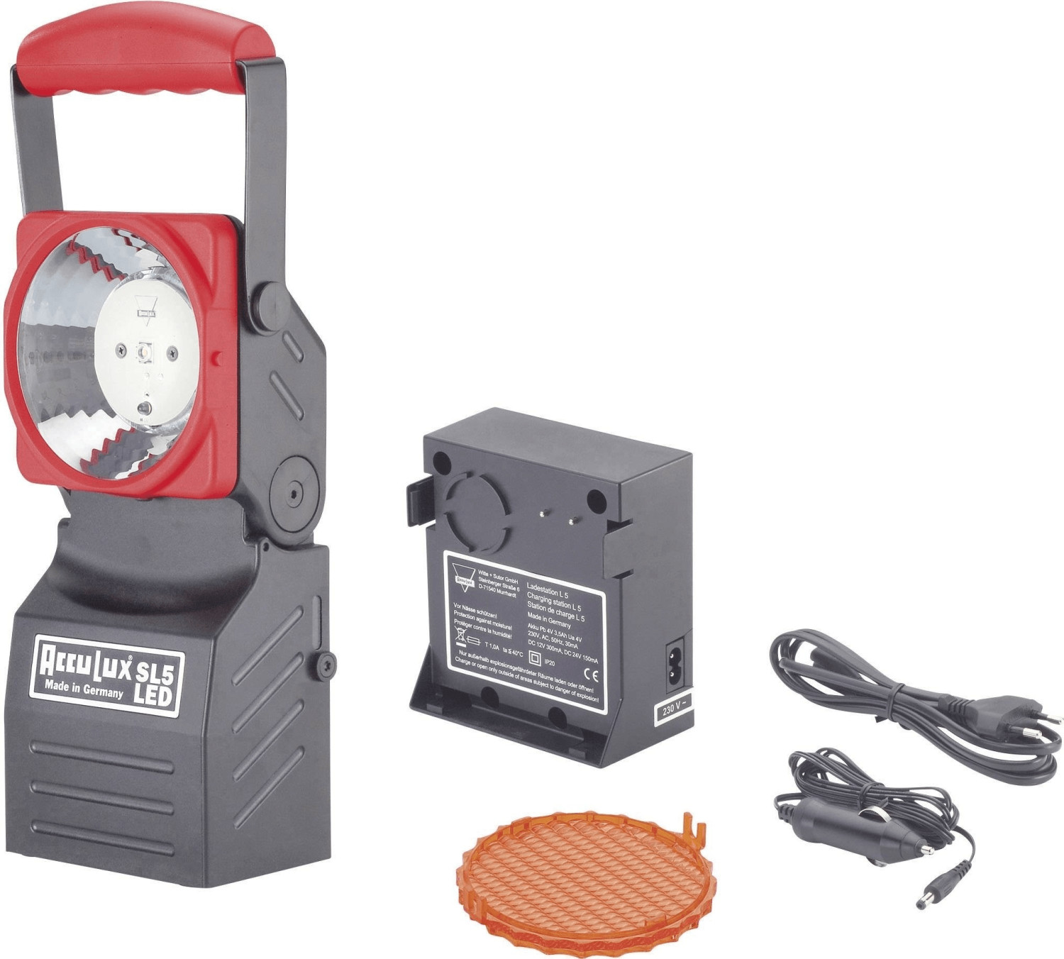 Acculux SL 5 Set red
