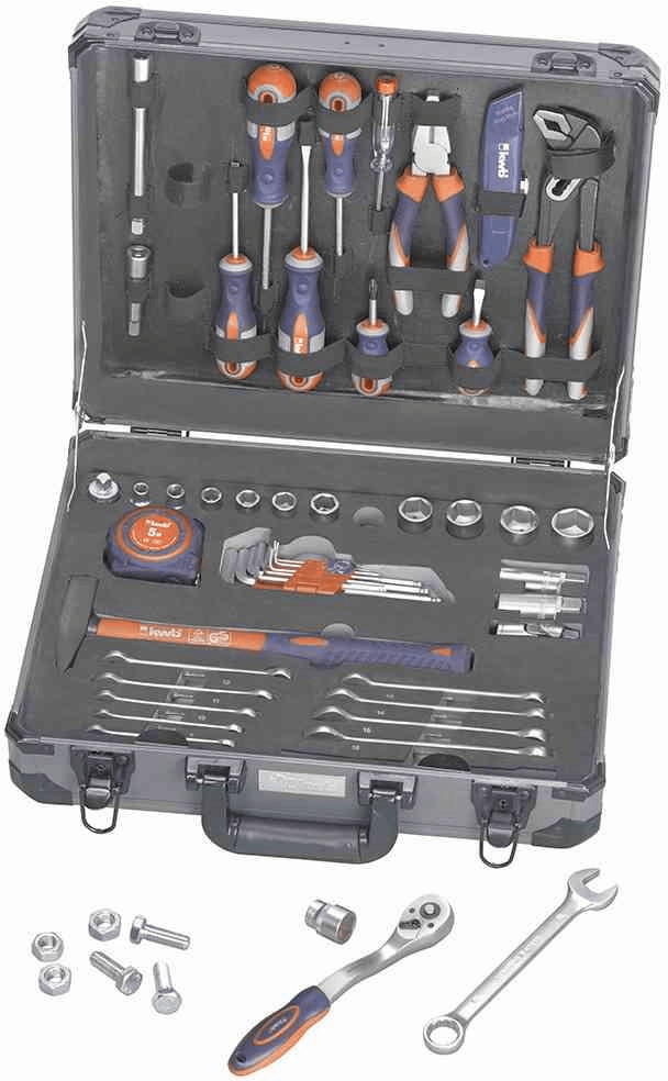 KWB Coffre outils 51 pièces (370740)