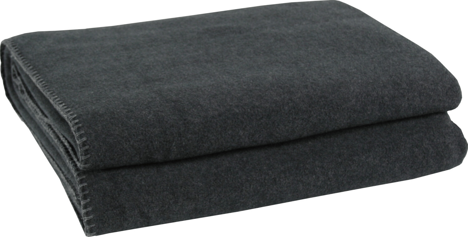 Zoeppritz Soft-Fleece 110x150cm Antracite