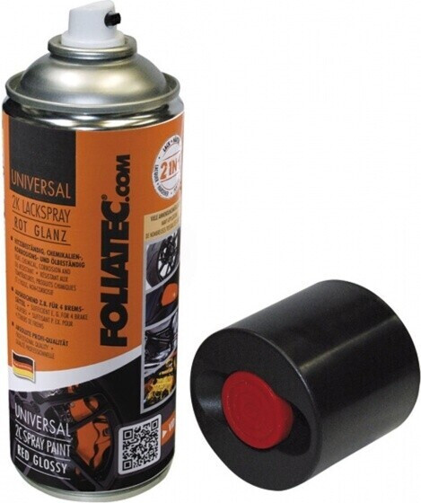 Foliatec Peinture en spray universelle 0,4 L noir brillant (2131)