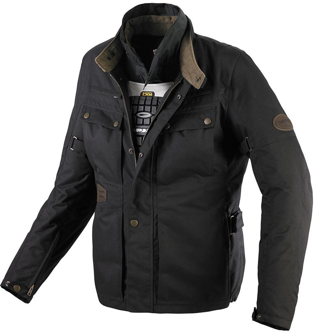 Spidi Veste Worker Wax H2OUT noir