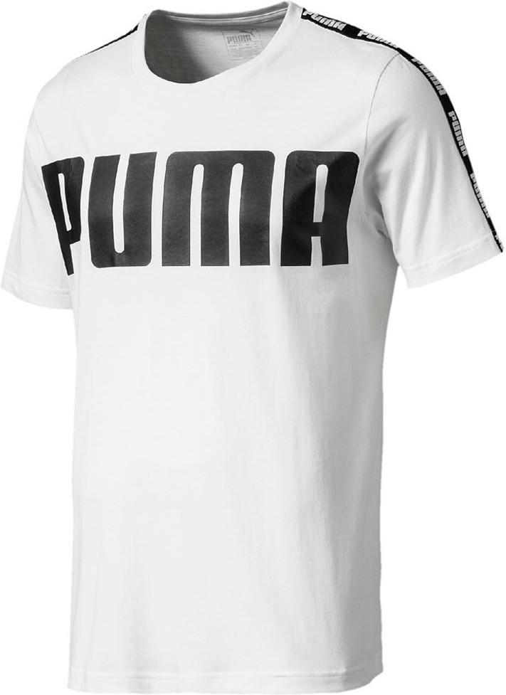 Puma Men Power Rebel Logo T-shirt white (594005-02)