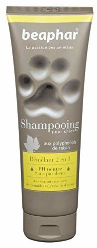 Beaphar Shampooing démêlant poils longs pour chien (250 ml)