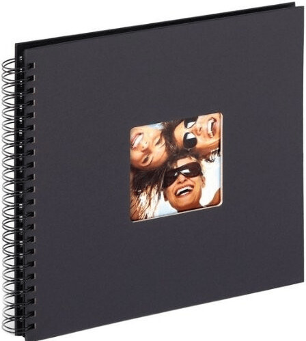 walther design Album à spirales Fun 30x30/50 noir