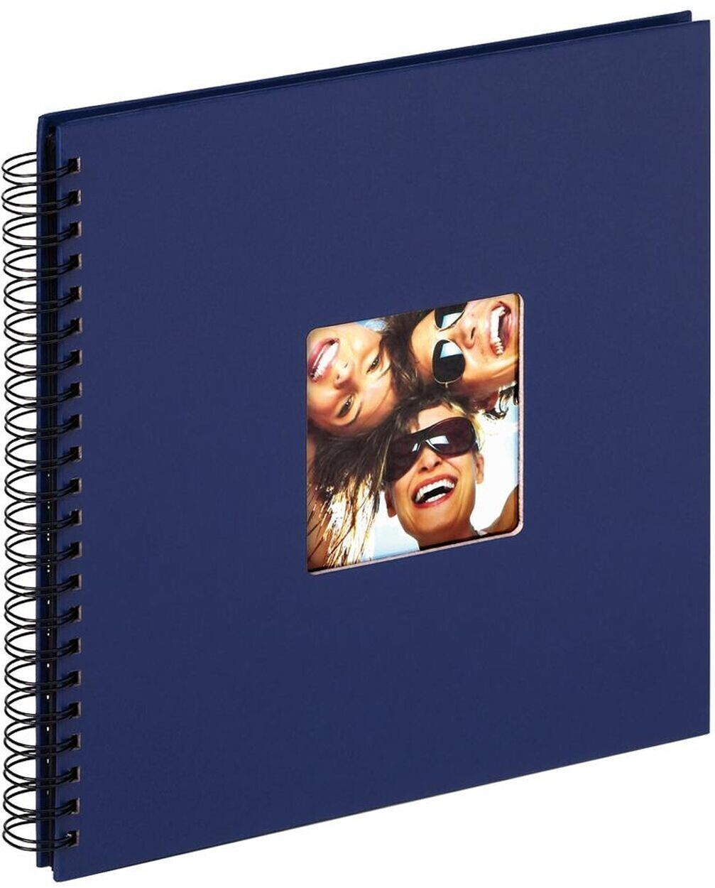 walther design Album à spirales Fun 30x30/50 bleu