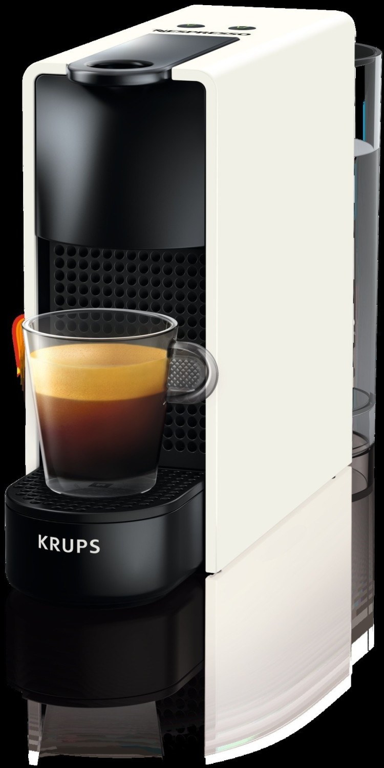 Macchina Caffe Nespresso Capsule KRUPS Bianco XN1101K Mini Essenza