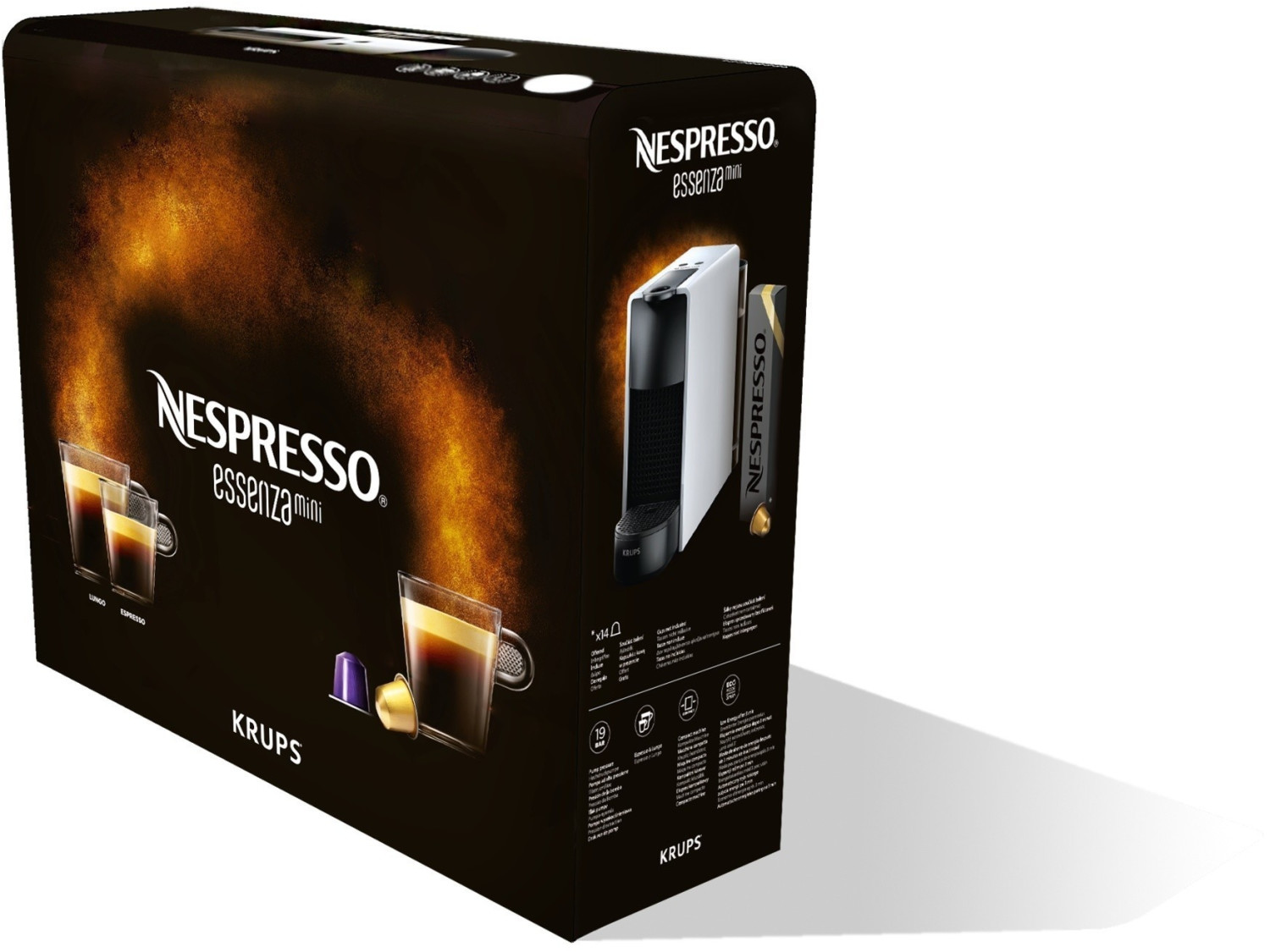 Krups Nespresso Essenza Mini Gris Intense KRUPS Pas Cher 