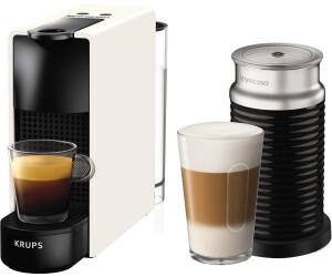 REACONDICIONADO D: Cafetera de cápsulas  Nespresso® Krups XN1101 Essenza  Mini, 19 bares, Blanco
