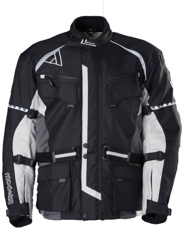 Modeka Veste Tourex noir/gris clair