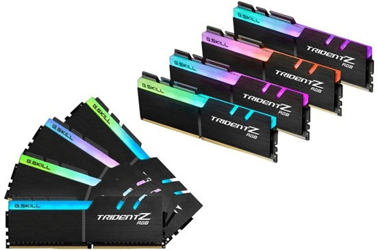 G.SKILL TridentZ RGB Kit 128 Go DDR4-2400 CL15 (F4-2400C15Q2-128GTZR)