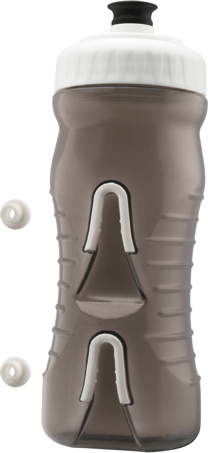 Fabric Waterbottle Cageless (600ml) black-white