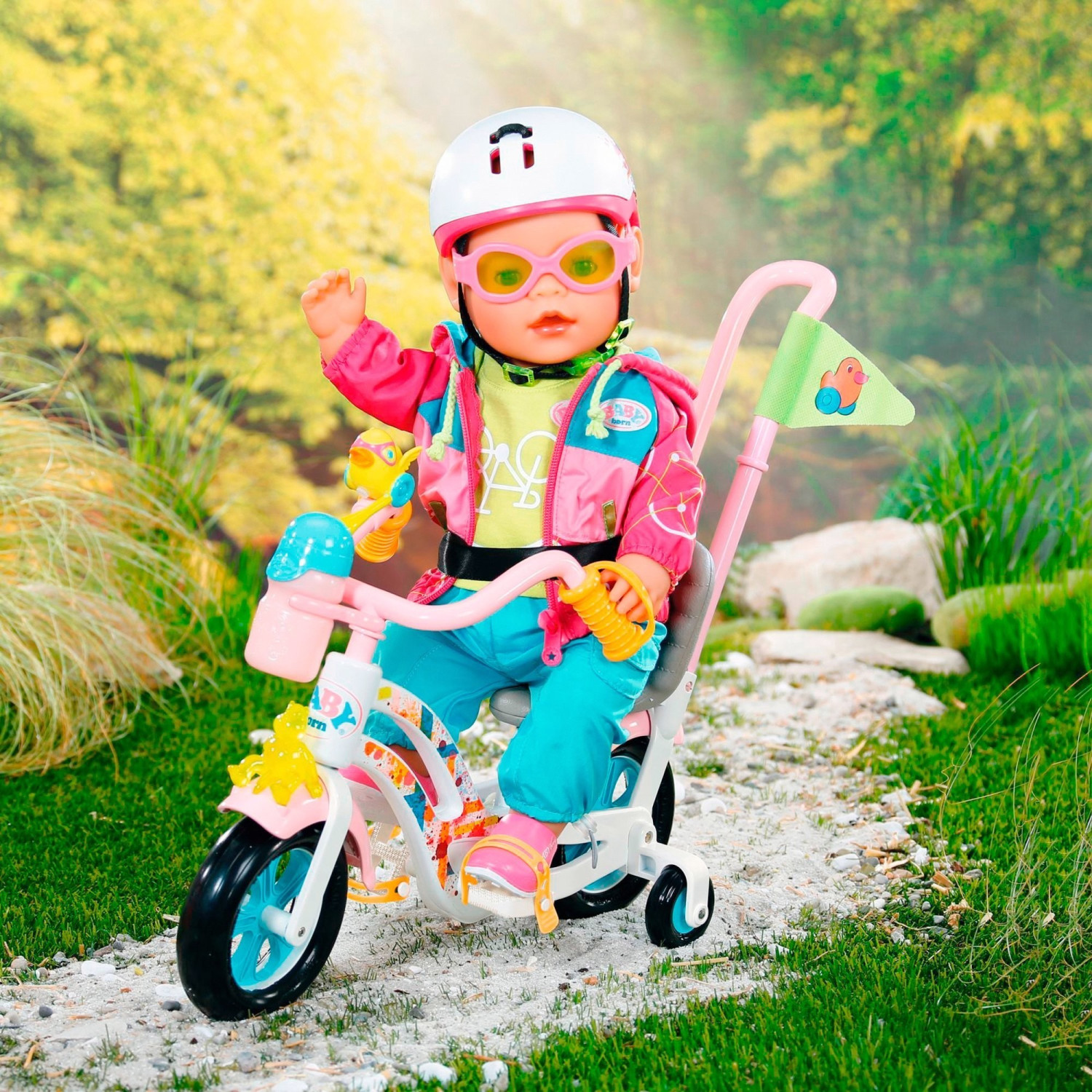 baby born play and fun fahrrad