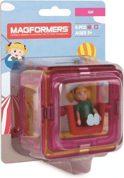 Magformers Figure Plus Girl Set (278-11)