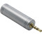 BKL Electronic Klinke Audio Adapter [1x Klinkenstecker 2.5 mm - 1x Klinkenbuchse 3.5 mm] Gold