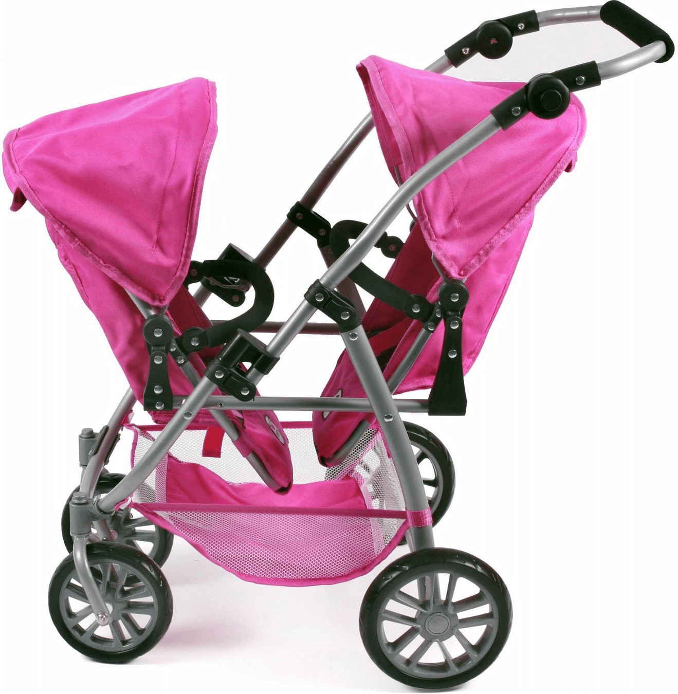 Bayer-Chic Tandem Buggy Vario - Pinky Balls